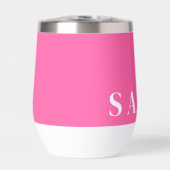 名前をカスタムするワインタンブラー (正面)