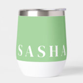 名前をカスタムするワインタンブラー (左面)