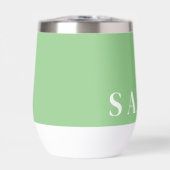 名前をカスタムするワインタンブラー (正面)