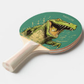 名前をカスタムするワニ 卓球ラケット (正面アングル)