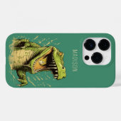 名前をカスタムするワニ Case-Mate iPhoneケース (裏面 (横))