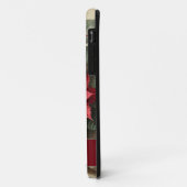 名前をカスタムするヴィンテージウォーターカラーポインセツィアブーケ Case-Mate iPhoneケース (裏面/左)