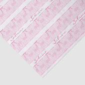 名前をカスタムするヴィンテージレース女の子ベビーシャワー 薄葉紙 (詳細)