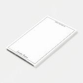 名前をカスタムする事務用の机から ポストイット (アングル)