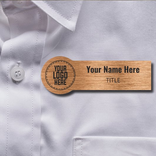 名前をカスタムする事業職パーソナライズされた員 名札