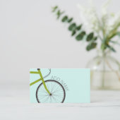 名前をカスタムする付きヒップスター自転車ホイール 名刺 (スタンド正面)