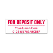 名前をカスタムする付き制限付き保証 セルフインキングスタンプ (デザイン)