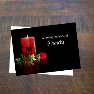 名前をカスタムする付き犬の同情カード カード