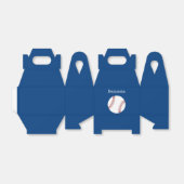 名前をカスタムする付き野球王室の – 青 フェイバーボックス (折り畳みなし)