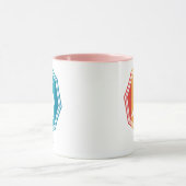 名前をカスタムする体操 マグカップ (中央)