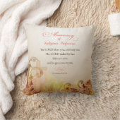 名前をカスタムする修道院60周年宗教 クッション (ブランケット)