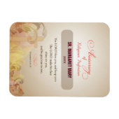 名前をカスタムする修道院60周年宗教 マグネット (横)