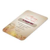 名前をカスタムする修道院60周年宗教 マグネット (左側)