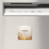 名前をカスタムする修道院60周年宗教 マグネット (インサイチュ (食洗機))