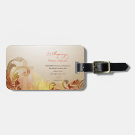 名前をカスタムする修道院60周年宗教 ラゲッジタグ