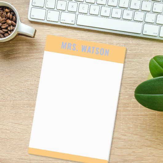 名前をカスタムする先生文房具鑑賞贈 ポストイット