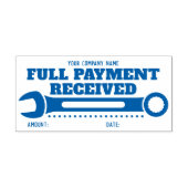 名前をカスタムする全額お支払いありがとう!WRENCH Self-in セルフインキングスタンプ (デザイン)