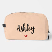 名前をカスタムする化粧品バッグママ&フレンズ ドップキット (正面)