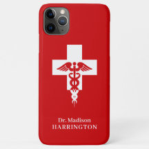 名前をカスタムする医療プロフェッショナル電話事例