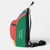 名前をカスタムする南アフリカ スリングバッグ (右)