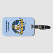 名前をカスタムする去った魚釣り ラゲッジタグ (正面横)