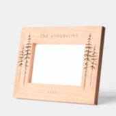 名前をカスタムする又は文字素朴樹林 レーザー彫刻フレーム (左)