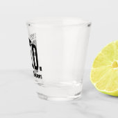 名前をカスタムする及び博士号 ショットグラス (右)