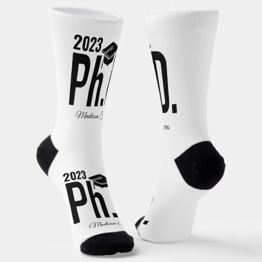 名前をカスタムする及び博士号 ソックス (傾斜あり)