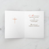 名前をカスタムする及び年第55の結婚記念日、Relig カード (内部)