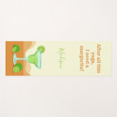 名前をカスタムする及び文字のマルガリータのヨガのマット ヨガマット (正面(横))