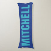 名前をカスタムする及び色の体の枕 ボディピロー (正面縦)