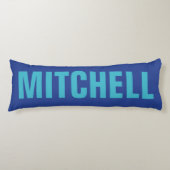名前をカスタムする及び色の体の枕 ボディピロー (正面)