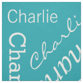 名前をカスタムする及び色の生地 ファブリック (見本)