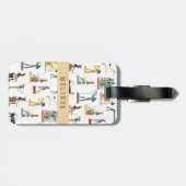 名前をカスタムする古代エジプトヴィンテージエジプト ラゲッジタグ (裏面横)