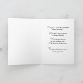 名前をカスタムする司祭シルバージュビリー叙階 カード (内部)