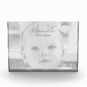 名前をカスタムする名の意味Child B/Wフォトブロック フォトブロック (正面)