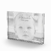 名前をカスタムする名の意味Child B/Wフォトブロック フォトブロック (右)