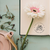 名前をカスタムする図書手引きモダン図書 セルフインキングスタンプ