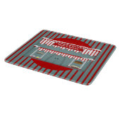 名前をカスタムする国ベーカリー カッティングボード (角)