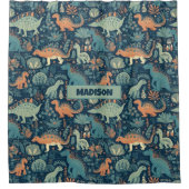 名前をカスタムする型 シャワーカーテン (正面)