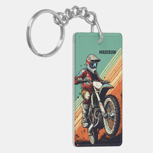 名前をカスタムする基十字 キーホルダー (正面左)