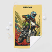 名前をカスタムする基十字 ゴルフタオル (インサイチュ)