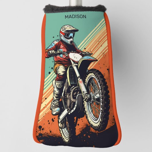 名前をカスタムする基十字 ゴルフヘッドカバー (回転90)