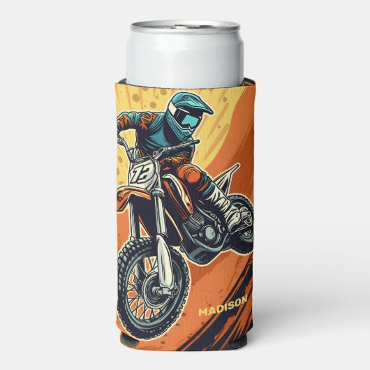 名前をカスタムする基十字 スリム缶クーラー (Seltzer正面)