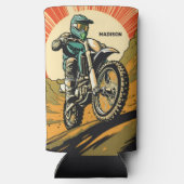 名前をカスタムする基十字 スリム缶クーラー (裏面)