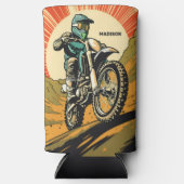 名前をカスタムする基十字 スリム缶クーラー (正面)