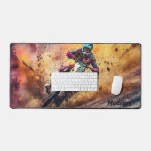 名前をカスタムする基十字 デスクマット (キーボード&マウス)