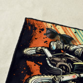 名前をカスタムする基十字 ビーチタオル (インサイチュ)