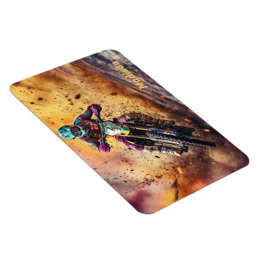 名前をカスタムする基十字 マグネット (右側)