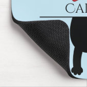 名前をカスタムする子猫マウスパッド、キャットマウスパッド マウスパッド (コーナー)